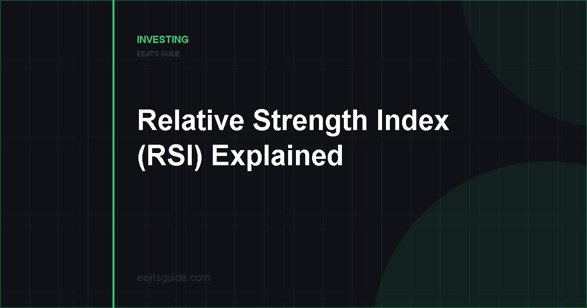 Eejit’s Guide To Trading – Relative Strength Index (RSI)