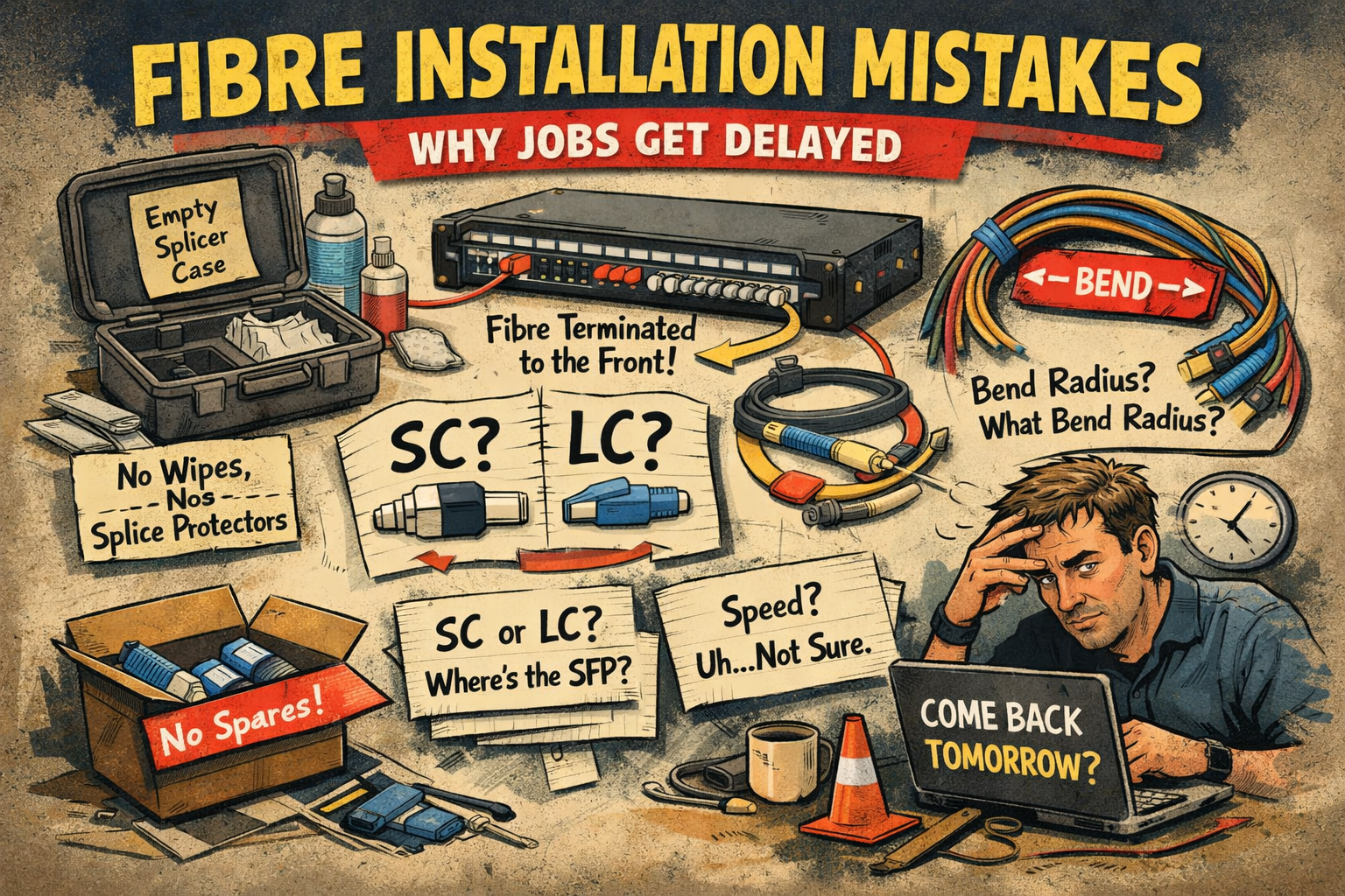 Common Fibre Installation Mistakes I Keep Seeing