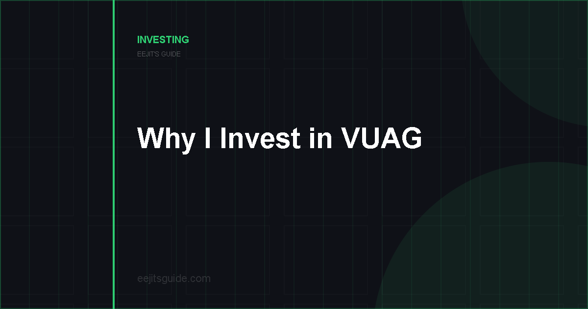 Why I Invest in VUAG: My Long-Term ETF Strategy