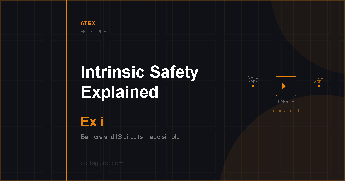 Intrinsic Safety Explained: Ex i Barriers and IS Circuits Made Simple